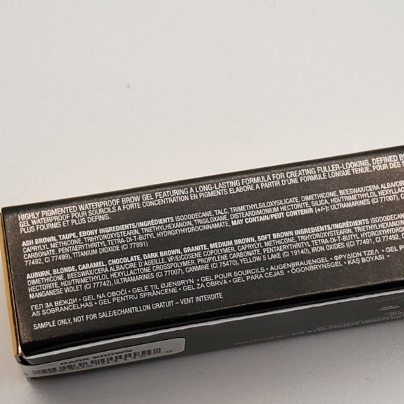 🦋5/$25 Anastasia Beverly Hills Dipbrow Gel Dark Brown TRAVEL MINI .04 oz - Picture 6 of 7